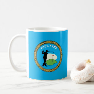 Mug Golf - Ajouter un nom - Golfer