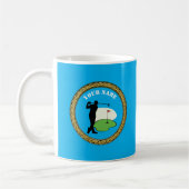 Mug Golf - Ajouter un nom - Golfer (Gauche)