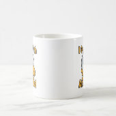 Mug Golf avec la boule de golf de bande dessinée (Centre)