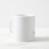 Mug Golf Ball Dimples I LOVE GOLF Sports Fun Golf (Devant gauche)