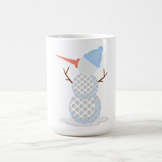 Mug Golf balle Snowman (Centre)