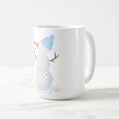 Mug Golf balle Snowman (Devant droit)