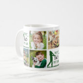 Mug Golf BEST DAD BY PAR PAR 7 Photo Collage (Devant gauche)