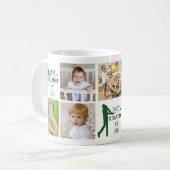 Mug Golf BEST GRANDPA PAR PAR PAR 7 Photo Collage (Devant gauche)