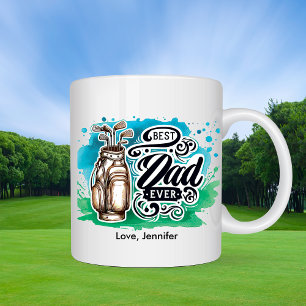 Mug Golf Best Papa Fête des pères personnalisée
