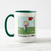 Mug GOLF ! Ce n'est pas un jeu, il est une religion (Gauche)