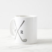 Mug Golf Clubs Personalized (Devant gauche)