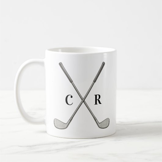 Mug Golf Clubs Personalized (Gauche)