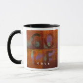 Mug Golf (collection de "carrés") (Gauche)