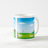 Mug Golf course (Devant droit)
