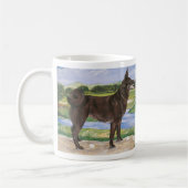 Mug Golf Course Chien Chocolat Lab Mix Funny (Gauche)