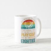 Mug Golf d'anniversaire - Tous les hommes égaux au gol (Devant droit)