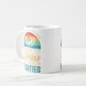 Mug Golf d'anniversaire - Tous les hommes égaux au gol (Devant gauche)