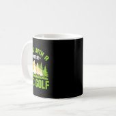 Mug Golf de disque avec un but Randonnée (Devant gauche)