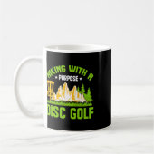 Mug Golf de disque avec un but Randonnée (Gauche)