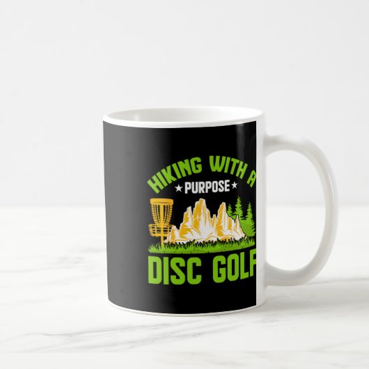 Mug Golf de disque avec un but Randonnée (Droite)