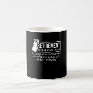 Mug Golf de jeu de changement de retraite quotidien