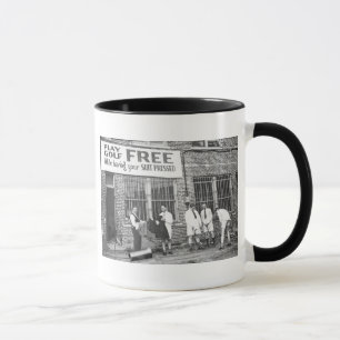 Mug Golf de jeu libre (tout en faisant presser votre