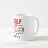 Mug Golf de Mexico avec Vintage (Devant droit)