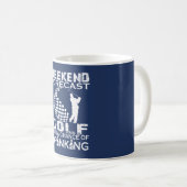 MUG GOLF DE PRÉVISION DE WEEK-END (Devant droit)
