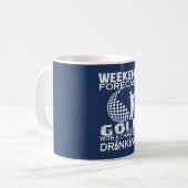 MUG GOLF DE PRÉVISION DE WEEK-END (Devant gauche)