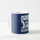 MUG GOLF DE PRÉVISION DE WEEK-END (Devant gauche)