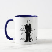 Mug Golf de tapis de bureau (Gauche)