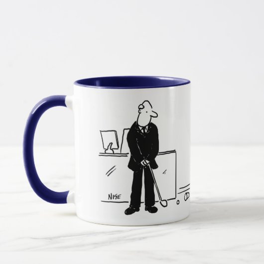 Mug Golf de tapis de bureau (Gauche)