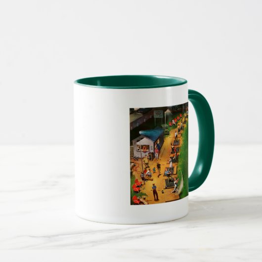 Mug Golf Driving Range par John Falter (Devant droit)