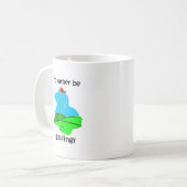 Mug Golf drôle (Devant gauche)