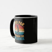 Mug Golf drôle buvant (Devant gauche)