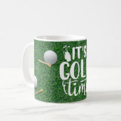 Mug Golf Drôle de dire des citations pour Golfer (Devant gauche)