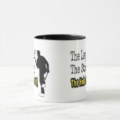 Mug Golf drôle la légende l'histoire le trou dans un (Centre)