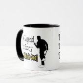 Mug Golf drôle la légende l'histoire le trou dans un (Devant gauche)