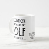 Mug Golf Education Golfer Personalized (Devant gauche)