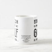 Mug Golf Education Golfer Personalized (Centre)