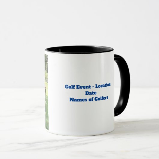 Mug Golf Event Musique commémorative (Devant droit)