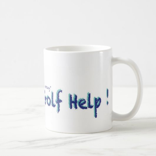 Mug Golf fou Help.com propres torsion sur la mode (Droite)