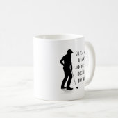 Mug Golf Funny Mug, Plaisanterie de golf (Devant droit)