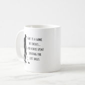 Mug Golf Funny Mug, Plaisanterie de golf (Devant gauche)