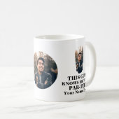 Mug Golf glove shape photo mec sait comment faire par (Devant droit)