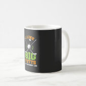 Mug Golf - j'aime de grands putts (Devant droit)