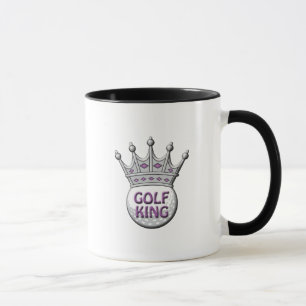 Mug Golf King Fête des pères Dadism Cadeau