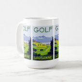 Mug Golf ~ Lausanne (Devant gauche)