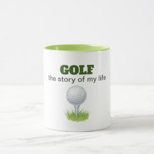 Mug Golf l'histoire de ma vie drôle