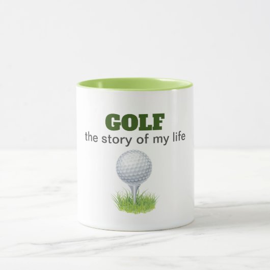 Mug Golf l'histoire de ma vie drôle (Centre)