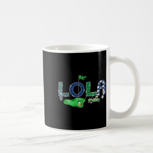 Mug Golf Lola Hole In One Golf 1st Birthday Boy Party  (Droite)