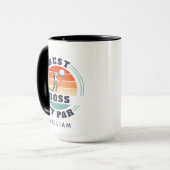 Mug Golf Lover Boss Par Par Custom Retro Custom (Devant gauche)