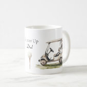 Mug Golf Lover Putter Up (Devant droit)