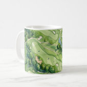 Mug Golf Pittoresque Golf Course Watercolor (Devant gauche)